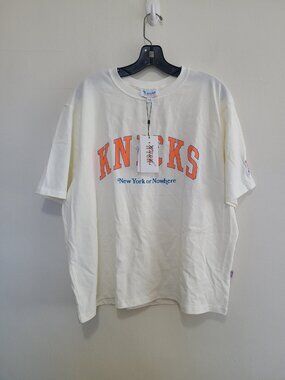 NWT New York or Nowhere Relaxed T-shirt Top off White size L Unisex